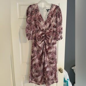 Express Vibrant Animal Print Dress size M brand new with tags!